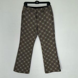 Front Row Shop Jacquard Cropped Pants